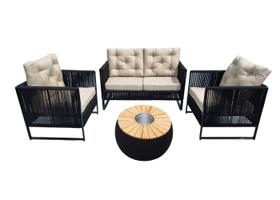 Cadeiras Confortáveis em Corda Náutica Confortável