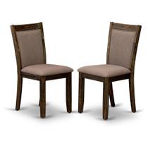 Cadeiras de jantar East West Furniture Monza Linen Set 2 Cadeiras de jantar East West Furniture Monza Linen Set 2