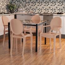 Cadeiras de Jantar Wind Plus Kappesberg 04 un UZ4003 cor Cappuccino