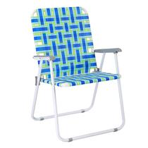 Cadeiras dobráveis VINGLI Oversize Patio Lawn, conjunto de 2 azuis
