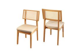 Cadeiras em Madeira Maciça com Telinha - Berlim - Star Móveis