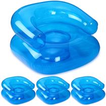 Cadeiras infláveis Silipull Kids 71 cm Blow up Furniture x4 Blue