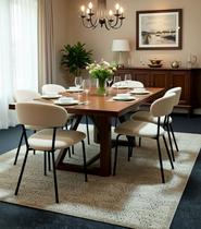 Cadeiras jantar moderna design lançamento 2 unidade