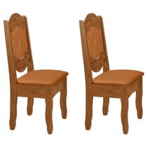 Cadeiras Kit 2 Cadeiras Imperial Iii Canela Rústico/mar - Art Panta