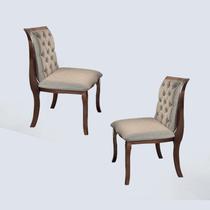 Cadeiras Madeira Maciça Clássica - Real - Decora Móveis