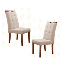 Cadeiras para Mesa de Jantar Estofada - Berlim - Art Salas Cadeiras para Mesa de Jantar Estofada - Berlim - Art Salas