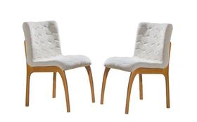 Cadeiras para Mesa de Jantar Estofada - Siena - Art Salas