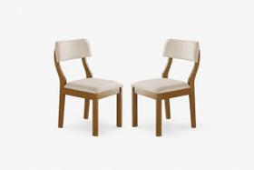 Cadeiras para Mesa de Jantar Estofada Sparta - Domus Móveis Cadeiras para Mesa de Jantar Estofada Sparta - Domus Móveis