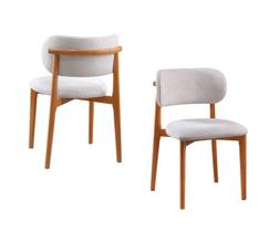 Cadeiras para Mesa de Jantar Madeira Maciça - Lais - Star Móveis