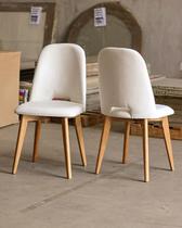 Cadeiras para Mesa de Jantar Moderna Haley Requinte Salas