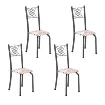 Cadeiras para Sala de Jantar 4 Unidades Sara Cadeiras para Sala de Jantar 4 Unidades Sara