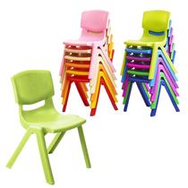Cadeiras plásticas infantis Wanan 12 peças empilháveis assento de 28 cm Cadeiras plásticas infantis Wanan 12 peças empilháveis assento de 28 cm