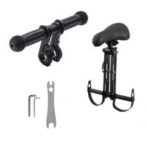 Cadeirinha assento infantil dianteira p/ bicicleta c/ suporte de mão Cadeirinha assento infantil dianteira p/ bicicleta c/ suporte de mão