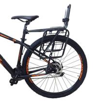 Cadeirinha Bicicleta Infantil Com Bagageiro Acoplado TOP Al-324 - Altmayer Cadeirinha Bicicleta Infantil Com Bagageiro Acoplado TOP Al-324 - Altmayer