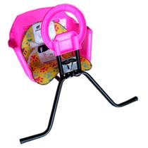 Cadeirinha Bicicleta Pojda Dianteira Luxo Pink