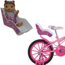 Cadeirinha Boneca Alive Infantil Bebe Traseira Bicicleta Infantil Cores Cadeirinha Boneca Alive Infantil Bebe Traseira Bicicleta Infantil Cores