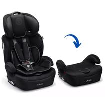 Cadeirinha Cadeira Assento 2 em 1 De Bebê Para Carro Infantil 9 a 36 Kg G1/G2/G3 Isofix Preta Litet