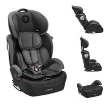 Cadeirinha Cadeira Assento 2 em 1 De Bebê Para Carro Infantil 9 a 36 Kg Isofix Cinza Litet