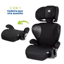 Cadeirinha Cadeira De Bebê Para Carro Infantil Vira Assento 15 a 36kg Preta Tutti Baby Cadeirinha Cadeira De Bebê Para Carro Infantil Vira Assento 15 a 36kg Preta Tutti Baby