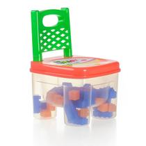 Cadeirinha com Blocos para Montar Playduo Cadeirinha com Blocos para Montar Playduo
