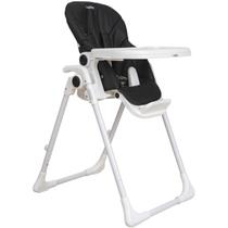 Cadeirinha De Alimentação Alta Para Bebê Kiddo Snack Portátil Dobrável Cadeira Refeição Assento de Elevação Infantil 15kg Preto 1044APR