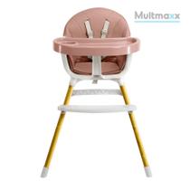 Cadeirinha de Alimentação Premium Multmaxx Ajustável 2 Alturas Rosa