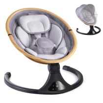 Cadeirinha de Balanço Elétrica Larex para Bebê com 5 Velocidades, Bluetooth e Controle Remoto Cadeirinha de Balanço Elétrica Larex para Bebê com 5 Velocidades, Bluetooth e Controle Remoto