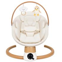 Cadeirinha de Balanço Elétrica Portátil Uuoeebb com Bluetooth e 5 Velocidades Cadeirinha de Balanço Elétrica Portátil Uuoeebb com Bluetooth e 5 Velocidades
