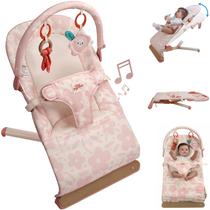 Cadeirinha de Balanço Portátil Dobrável Tiny Marvels para Bebês 0-12M com Música Cadeirinha de Balanço Portátil Dobrável Tiny Marvels para Bebês 0-12M com Música