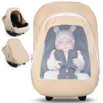 Cadeirinha de bebê Canopy Metplus 2 em 1 Privacy Sun Shade