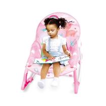 Cadeirinha de Bebê Descanso Balanço Musical Vibratória Repouso Cinto 5 Pontos Brinquedos Até 18 kg Repouseira Vibra e Toca Ajustável Portátil Bouncer