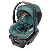 Cadeirinha de bebê Maxi-Cosi Mico Luxe+ com base verde essencial