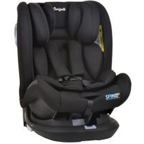 Cadeirinha de Bebê Spin Isofix 360 Preta - Burigotto