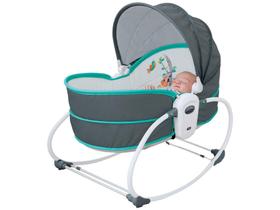 Cadeirinha de Descanso Mastela Reclinável - Vibratória com Móbile Moisés 5 em 1 até 18kg