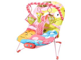 Cadeirinha de Descanso MultiKids Baby Reclinável - Vibratória Gato 0 a 15kg