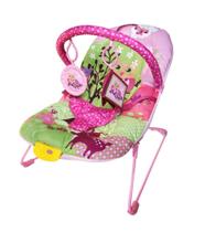 Cadeirinha De Descanso Musical E Vibratória Color Baby Rosa