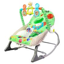 Cadeirinha Descanso Bebe Musical Balanço Vibratória Mobile Verde Cadeirinha Descanso Bebe Musical Balanço Vibratória Mobile Verde