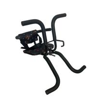 Cadeirinha Dianteira De Ferro Gancho Curto Preta