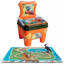 Cadeirinha Dino Park com Tapete Temático Jurássico - 0235 - Samba Toys