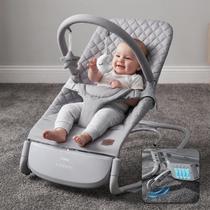 Cadeirinha Elétrica Orzbow para Bebê com 3 Velocidades de Balanço Automático até 18kg Cadeirinha Elétrica Orzbow para Bebê com 3 Velocidades de Balanço Automático até 18kg