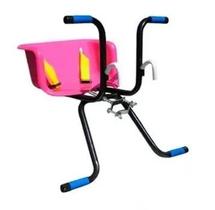 Cadeirinha Infantil Carona Crianças Dianteira Peixinho Para Bike Rosa Cadeirinha Infantil Carona Crianças Dianteira Peixinho Para Bike Rosa