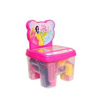 Cadeirinha Infantil com Blocos de Montar Princesas, Dinossauro e Homem Aranha 24, 48 e 160 Peças
