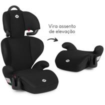 Cadeirinha Infantil Delta 15 a 36kg com Apoio de Cabeça Ajustável Preta Tutti Baby