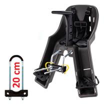 Cadeirinha Infantil Dianteira Para Bicicleta Kalf Baby Bike Preta Segurança Preto