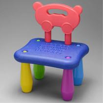 Cadeirinha Infantil DIDÁTICA Com Letras DESMONTÁVEL De Plástico Colorida Fácil Limpeza Cadeirinha Infantil DIDÁTICA Com Letras DESMONTÁVEL De Plástico Colorida Fácil Limpeza