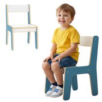 Cadeirinha Infantil Montessori Menino Azul Resistente Oferta Cadeirinha Infantil Montessori Menino Azul Resistente Oferta