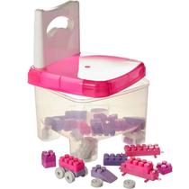 Cadeirinha Infantil Multi Block Cars Com 50 Pçs Colorida Simo Toys Cadeirinha Infantil Multi Block Cars Com 50 Pçs Colorida Simo Toys