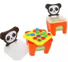 Cadeirinha Mesa Didática C/ Atividades - Bichos 0209 - Samba Toys Cadeirinha Mesa Didática C/ Atividades - Bichos 0209 - Samba Toys