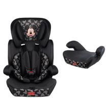 Cadeirinha Mickey Cadeira De Bebê Para Auto Carro 9 a 36kg g1g2g3 Infantil Preta Cinto Regulável Styll Baby