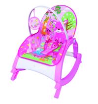 Cadeirinha Musical De Descanso Vibratória Rosa Color Baby